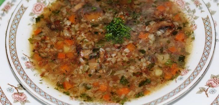 Kaip gaminti grikių sriubą