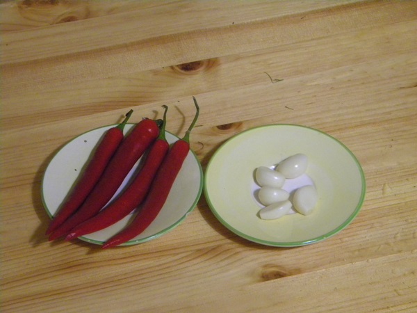 Krioklys su šviesu sūdytu agurku