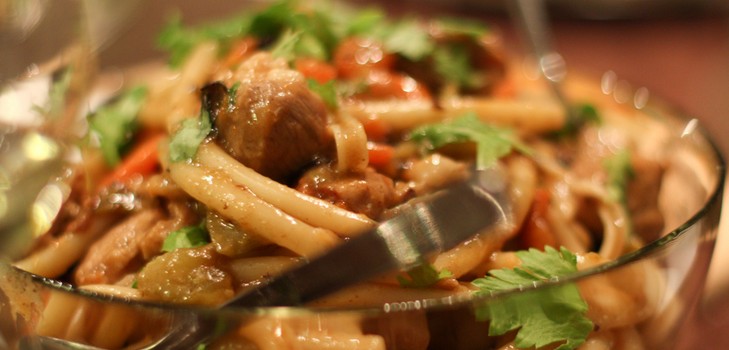 Pasta su kiauliena