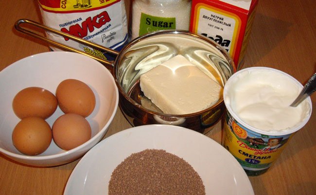 ingredientai tortui