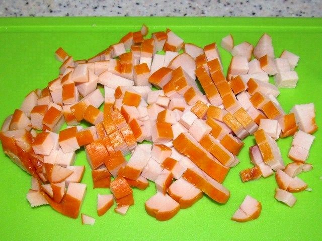 supjaustyta vištiena