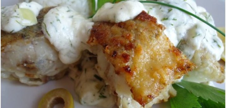 Aliaskos polackas su padažu
