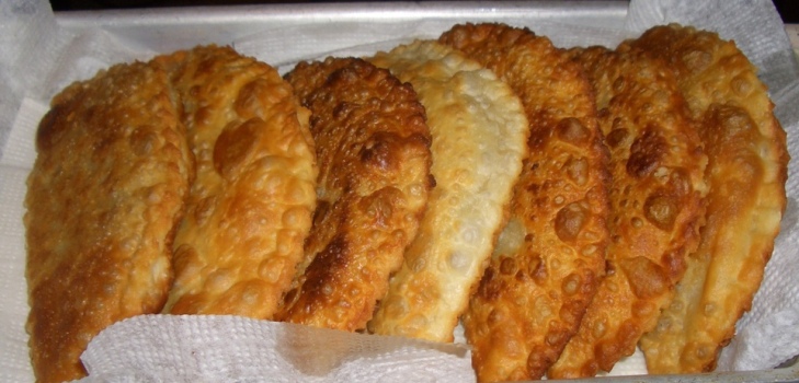 čeburekai plokšte