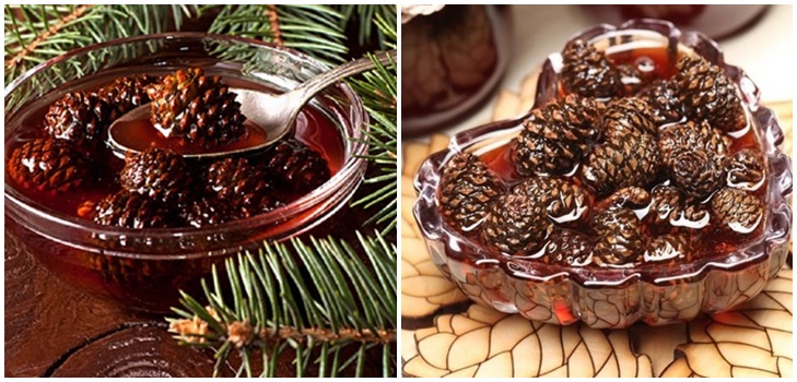 Originalus džemas iš pušies kūgių