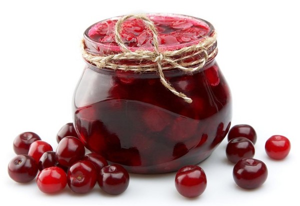 Vyšnia žiemai - receptai - džemas su sėklomis ir kauliukais, penkių minučių, džemas, želė be želatinos, vyšnių kompotas