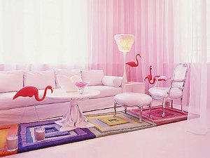 Pink interjere