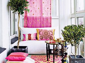 Pink interjere