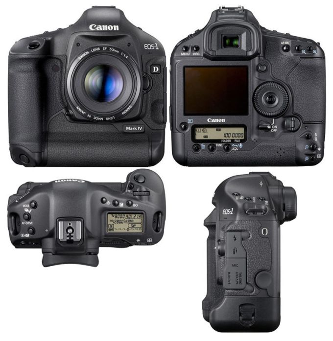 "Canon EOS 1D Mark IV" skaitmeninė kamera