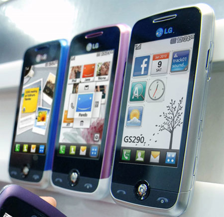LG GS290 mobilusis telefonas