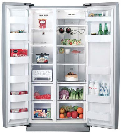 "Samsung RS20CR" šaldytuvas